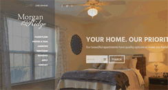 Desktop Screenshot of morganridgeapartments.com